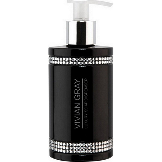 Vivian Gray Crystal Black luxusní tekuté mýdlo 250 ml