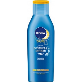 Nivea Sun Protect & Refresh OF20+ osvěžující mléko na opalování střední ochrana 200 ml