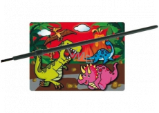 Magické malování vodou se štětcem Dinosauři 20 x 15 cm