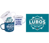 Albi Plechový hrnek se jménem Luboš 250 ml