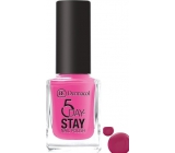 Dermacol 5 Day Stay Dlouhotrvající lak na nehty 38 Cherry Blossom 11 ml