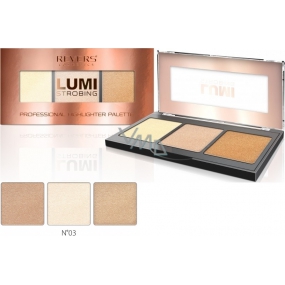 Revers Lumi Strobing Professional Highlighter Palette paletka rozjasňovačů 03 12,5 g