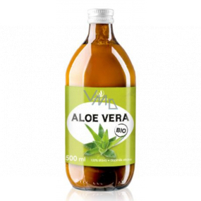 Allnature Aloe Vera Bio 100% šťáva podporuje přirozenou obranyschopnost, má detoxikační účinky a pomáhá bojovat proti únavě doplněk stravy 500 ml