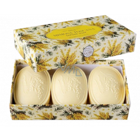 Antico Saponificio Gori Mimosa Toscana ručně vyráběné italské mýdlo 3 x 100 g