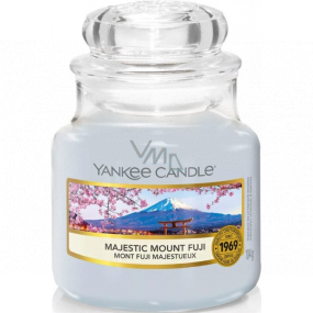 Yankee Candle Majestic Mount Fuji - Majestátní hora Fuji vonná svíčka Classic malá sklo 104 g