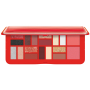 Pupa Icon Trousse make-up kazeta pro líčení očí a obličeje 002 Red 20 g