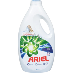 Ariel Mountain Spring tekutý prací gel pro čisté a voňavé prádlo bez skvrn 43 dávek 2,15 l