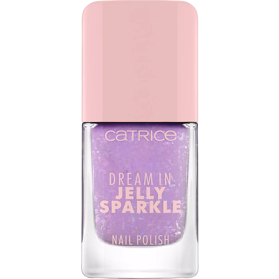 Catrice Dream In Jelly Sparkle lak na nehty se třpytivými vločkami 040 Jelly Crush 10,5 ml