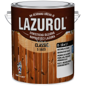 Lazurol Classic S1023 syntetická olejová lazura na dřevo 0000 Bezbarvá 2,5 l