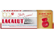 Lacalut White zubní pasta + zubní nit 75 ml