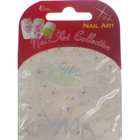 Nail Art samolepicí 3D nálepky na nehty S3D022 1 aršík