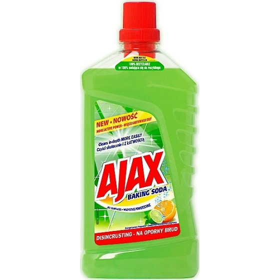 Ajax Baking Soda Orange & Lemon univerzální čisticí prostředek 1 l