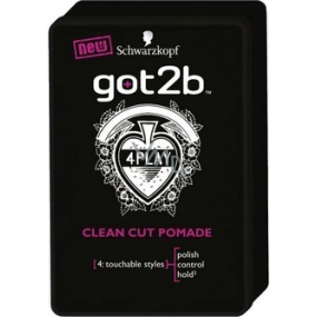 Got2b 4Play Clean Cut Pomade pomáda na vlasy 100 ml