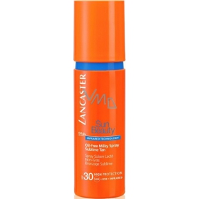 Lancaster Sun Beauty Oil Free Milky SPF30 krémový opalovací sprej 150 ml