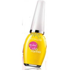 Maybelline Mini Colorama lak na nehty 100 Urban lemon 7,5 ml