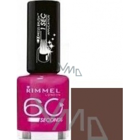 Rimmel London 60 Seconds lak na nehty 540 Chocolate Fountain 8 ml