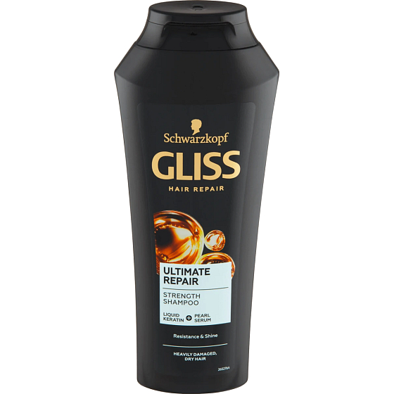 Gliss Kur Ultimate Repair šampon na velmi poškozené, suché vlasy 250 ml
