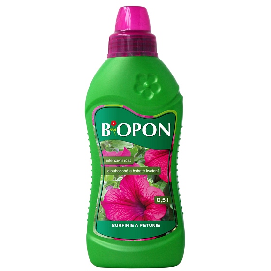 Bopon Surfinie a Petunie tekuté vícesložkové minerální hnojivo 500 ml
