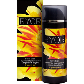 RYOR denní krém s kyselinou hyaluronovou a arganovým olejem, 50 ml RYOR denní krém s kyselinou hyaluronovou a arganovým olejem, 50 ml