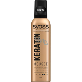 Syoss Keratin Style Perfection pěnové tužidlo 250 ml