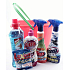 Kbelík výrobků Tatrachema, Fixinela antikalk likvidátor vodního kamene 500ml, Tep 500ml, Citra saponát 500ml, Diava Flower universální saponát 750 ml, Luxon sáček, kbelík oranžový