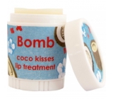Bomb Cosmetics Kokosový polibek - Coco Kisses balzám na rty 4,5 g