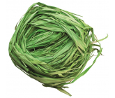 Raffia zelená nabarvené lýko k dekoraci 30 g