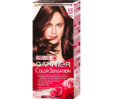 Garnier Color Sensation barva na vlasy 4.12 Diamantová hnědá