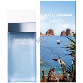 Dolce & Gabbana Light Blue Love in Capri toaletní voda pro ženy 25 ml