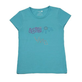 EP Line Lollipopz tričko s kamínkovou aplikací modré, velikost 152 cm (12 let)