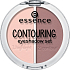 Essence Contouring Eyeshadow Set sada očních stínů 01 Mauve Meets Marshmallows 5 g