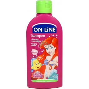 On Line Kids Ariel Malina 2v1 sprchový gel a šampon na vlasy pro děti 250 ml