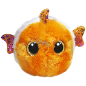 Yoo Hoo Rybička Klaun očkatý zakulacená plyšová hračka 9 cm