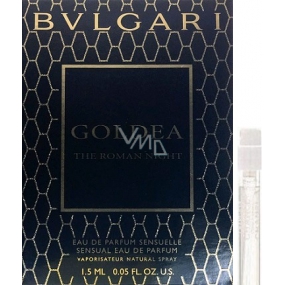Bvlgari Goldea the Roman Night parfémovaná voda pro ženy 1,5 ml s rozprašovačem, vialka