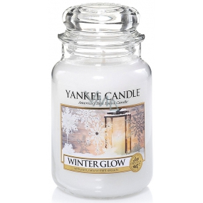 Yankee Candle Winter Glow - Zimní záře vonná svíčka Classic velká sklo 623 g