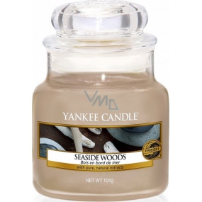 Yankee Candle Seaside Woods - Přímořské dřeva vonná svíčka Classic malá sklo 104 g