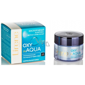 Lirene Oxy in Aqua omlazující, okysličující hydro-gel noční krém pro normální pleť 50 ml