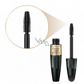 Max Factor False Lash Effect Deep Raven řasenka pro spoustu objemu Black 13 ml