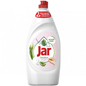 Jar Sensitive Aloe Vera & Pink Jasmine Scent Prostředek na ruční mytí nádobí 900 ml