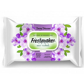 Freshmaker Berry Blossom - Květy kosmetické vlhčené ubrousky 100 kusů