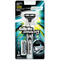 Gillette Mach3 holící strojek + 2 hlavice