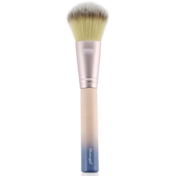Donegal Jungle kosmetický štětec s extrémně měkkými syntetickými štětinami na pudr 16 cm
