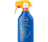 Nivea Sun Kids Protect & Care OF30 5v1 sprej na opalování pro děti 270 ml
