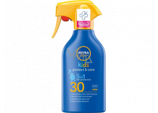 Nivea Sun Kids Protect & Care OF30 5v1 sprej na opalování pro děti 270 ml