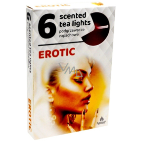 Tea Lights Erotic vonné čajové svíčky 6 kusů