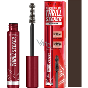 Rimmel London Wonder Volume Thrill Seeker objemová a prodlužující řasenka Black Brown 8 ml