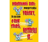 Ditipo Hrací přání Narozeninová rada Peha Spomaľ 224 x 157 mm