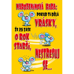 Ditipo Hrací přání Narozeninová rada Peha Spomaľ 224 x 157 mm