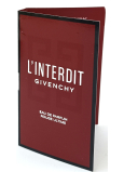 Givenchy L'Interdit Rouge Ultime parfémovaná voda pro ženy 1 ml s rozprašovačem, vialka