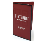 Givenchy L'Interdit Rouge Ultime parfémovaná voda pro ženy 1 ml s rozprašovačem, vialka